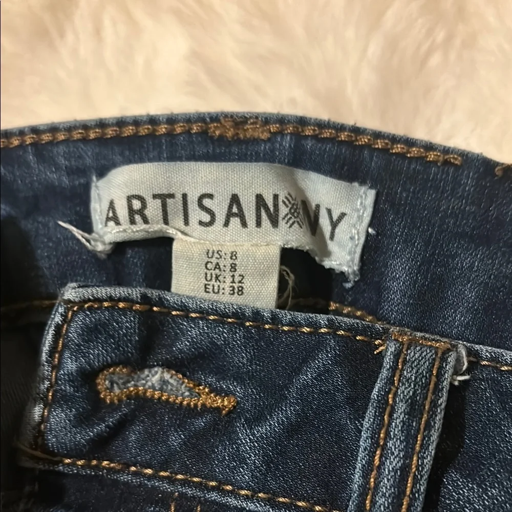 Women’s Artisan Ny Blue Skinny Jeans Stretch Fit Sz 8